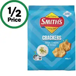 Woolworths Smith’s Crackers offer