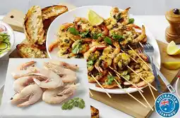 Coles Karumba Australian MSC Certified Thawed Raw Banana Prawns offer