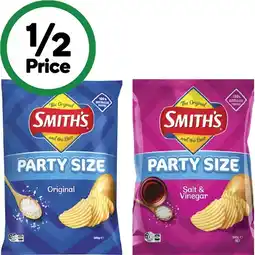 Woolworths Smith's Crinkle Cut Potato Chips offer