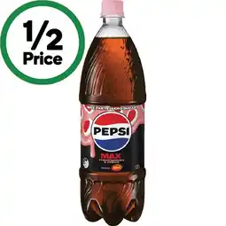 Woolworths Pepsi Max Strawberries & Cream offer
