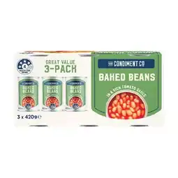 Woolworths Your Condiment Co Baked Beans 420g x offer