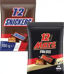 Coles Mars Fun Size Bags-192g offer