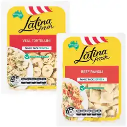 Woolworths Latina Fresh Filled Pasta Varieties β From the Fridge offer