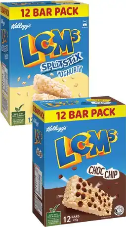 Coles Kellogg's LCMs 240g-264g offer