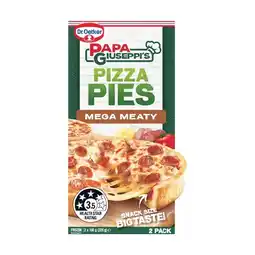 Woolworths Papa Giuseppi’s Pizza Pies offer