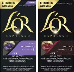 Coles L'Or Nespresso Compatible Coffee Capsules offer