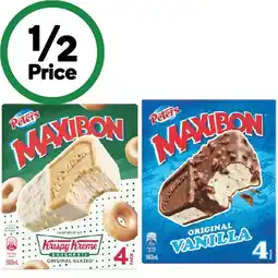 Woolworths Peters Maxibon offer