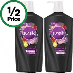 Woolworths Sunsilk Shampoo or Conditioner 700ml offer