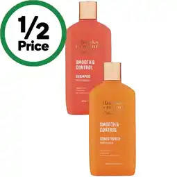 Woolworths Thanks To Nature Shampoo or Conditioner 500ml offer