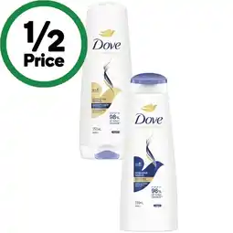 Woolworths Dove Shampoo or Conditioner 350ml offer