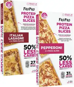 Coles Fropro Protein Pizza Slices 360g offer