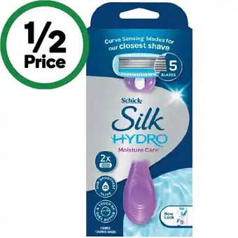 Woolworths Schick Silk Hydro Razor Kit offer