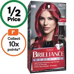 Woolworths Schwarzkopf Brilliance Permanent Hair Colour offer