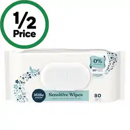 Woolworths Millie Moon Baby Wipes-80 offer