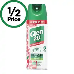Woolworths Glen 20 Disinfectant Spray offer
