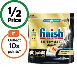 Woolworths Finish Ultimate Plus Dishwashing Tablets offer
