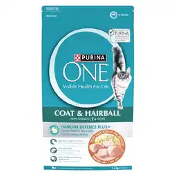 Woolworths Purina One Dry Cat Food offer