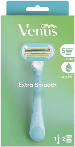 Coles Gillette Venus Extra Smooth Razor Kit with 2 Refill Blades offer