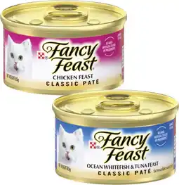 Coles Fancy Feast Classic or Creamy Delights Cat Food 85g offer