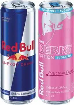 IGA Red Bull Energy Drink Selected Varieties offer