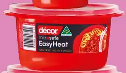 IGA Décor Microsafe EasyHeat Round Container offer