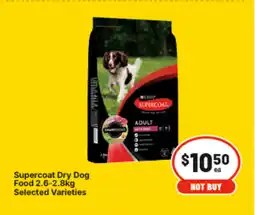 IGA Supercoat dry dog food offer