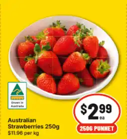 IGA Australian strawberries offer