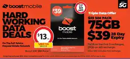 Coles Triple Data Offer offer