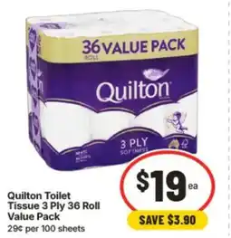 IGA Quilton Toilet Tissue offer