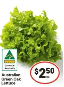 IGA Australian Green Oak Lettuce offer