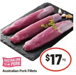 IGA Australian Pork Fillets offer