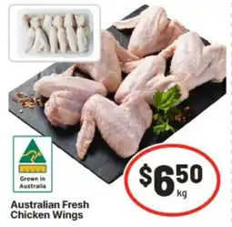 IGA Australian Fresh Chicken Wings offer