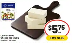 IGA Lemnos Fetta Cheese offer