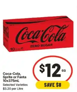 IGA Coca-Cola, Sprite or Fanta offer