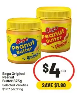 IGA Bega Original Peanut Butter offer