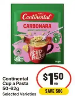 IGA Continental Cup a Pasta offer