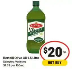 IGA Bertolli Olive Oil offer