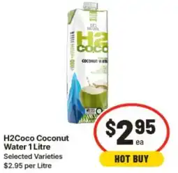 IGA H2Coco Coconut Water offer