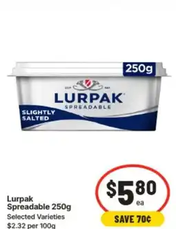 IGA Lurpak Spreadable offer