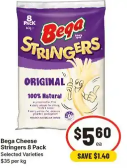 IGA Bega Cheese Stringers offer