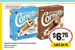IGA Streets cornetto ice cream cone offer