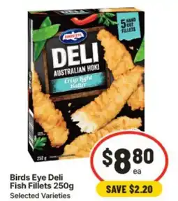 IGA Birds Eye Deli Fish Fillets offer