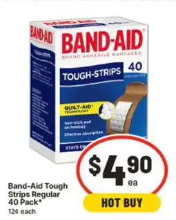 IGA Band-aid tough strips regular offer