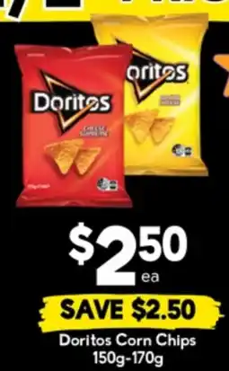 Drakes Doritos corn chips offer