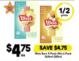Drakes Weis bars offer