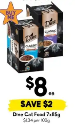 Drakes Dine cat food offer