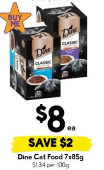 Drakes Dine cat food offer
