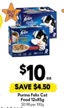 Drakes Purina Felix Cat Food offer