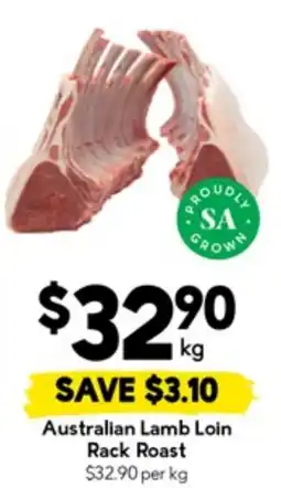 Drakes Australian lamb loin rack roast offer