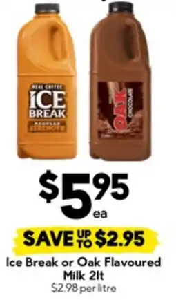 Drakes Ice Break or Oak Flavoured Milk offer